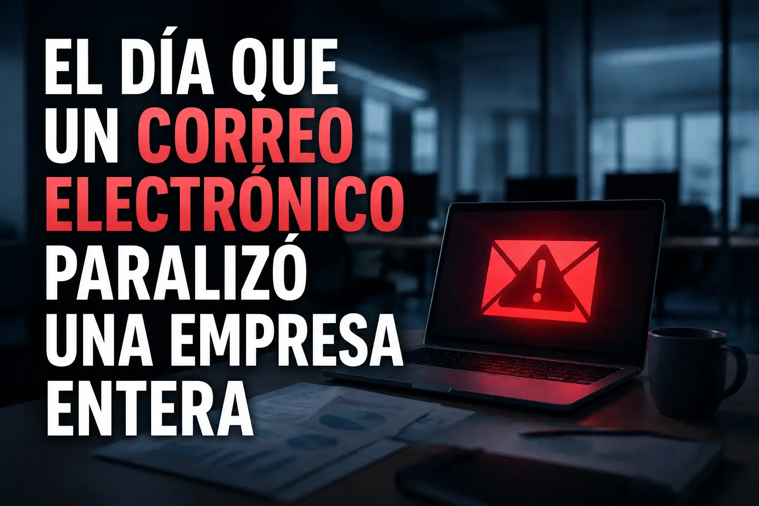 correo electrónico paralizó una empresa